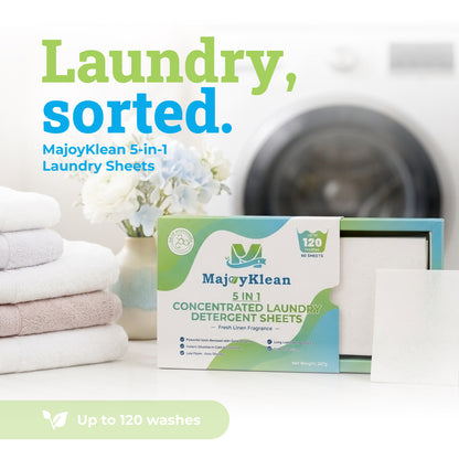 5in1 Concentrated Laundry Detergent Sheets